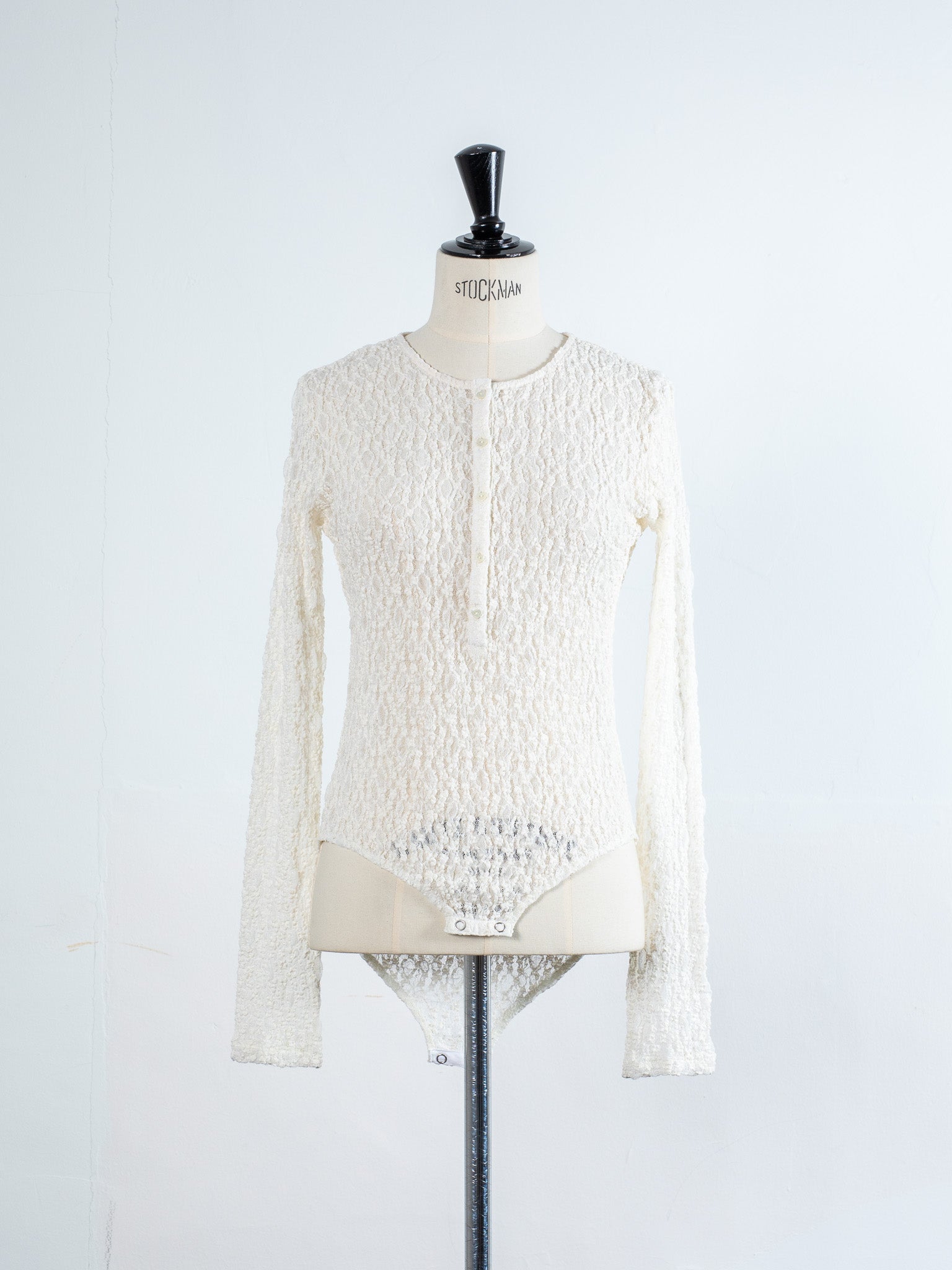 Lace body suit - White – carla.online